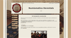 Desktop Screenshot of numismatica-herentals.be