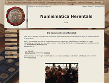 Tablet Screenshot of numismatica-herentals.be